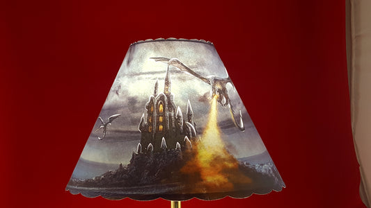 Black Dragon Lamp Shade
