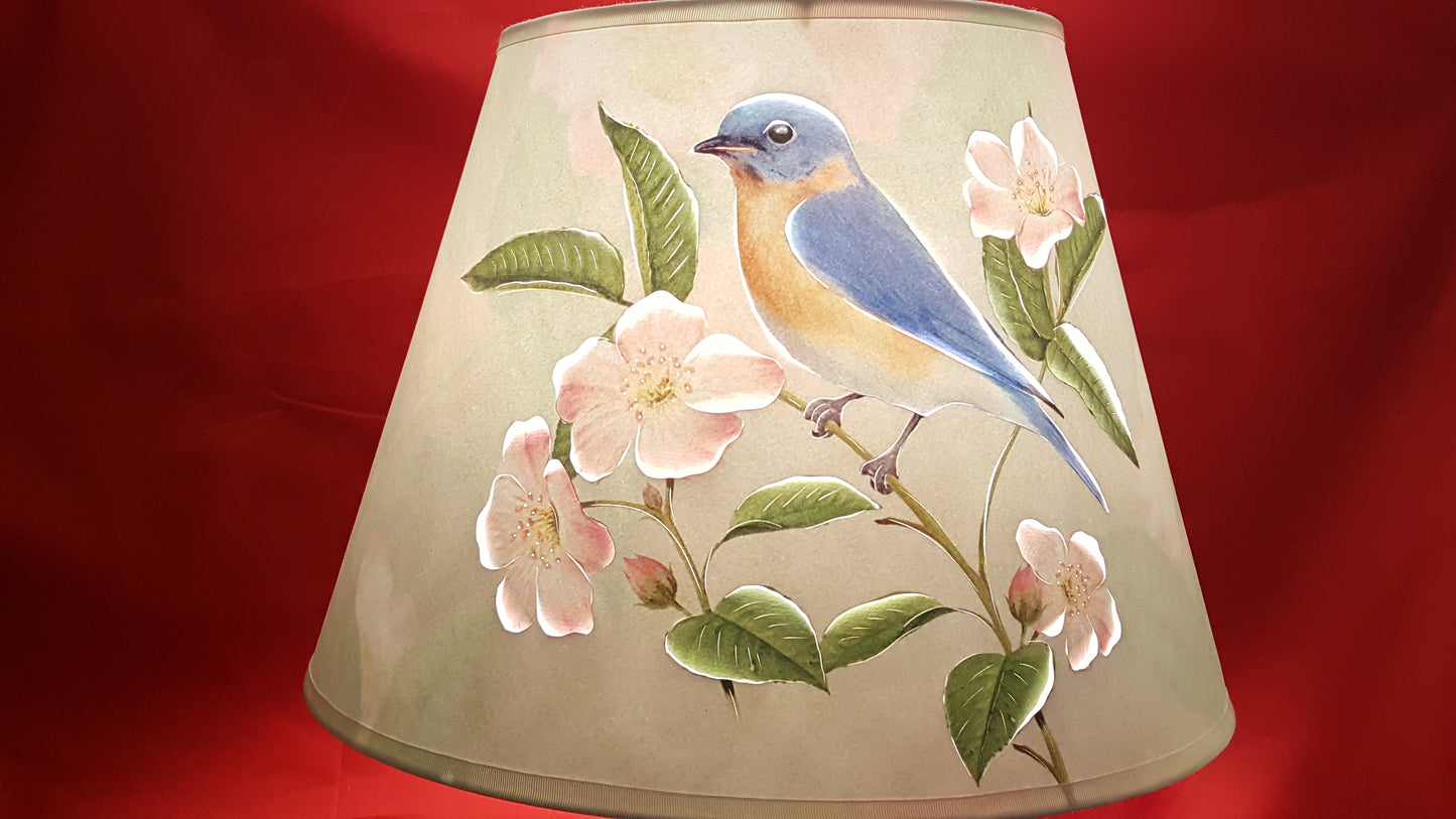 Bluebird Lamp Shade