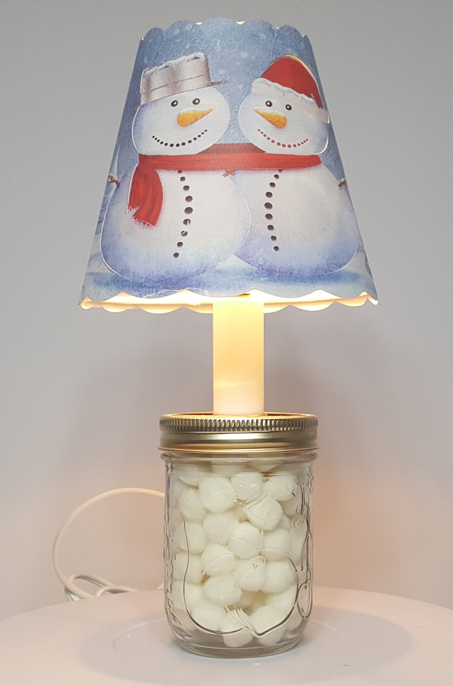 Jelly Jar Lamp Base