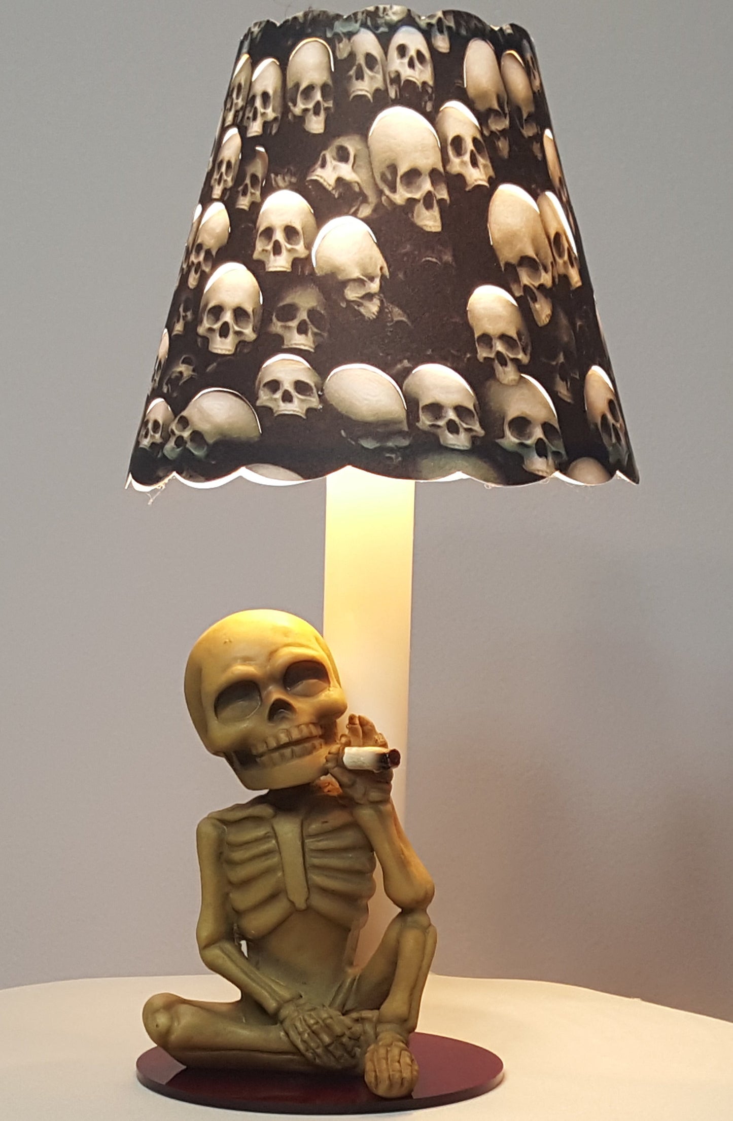 3" Red Lucite Figurine base