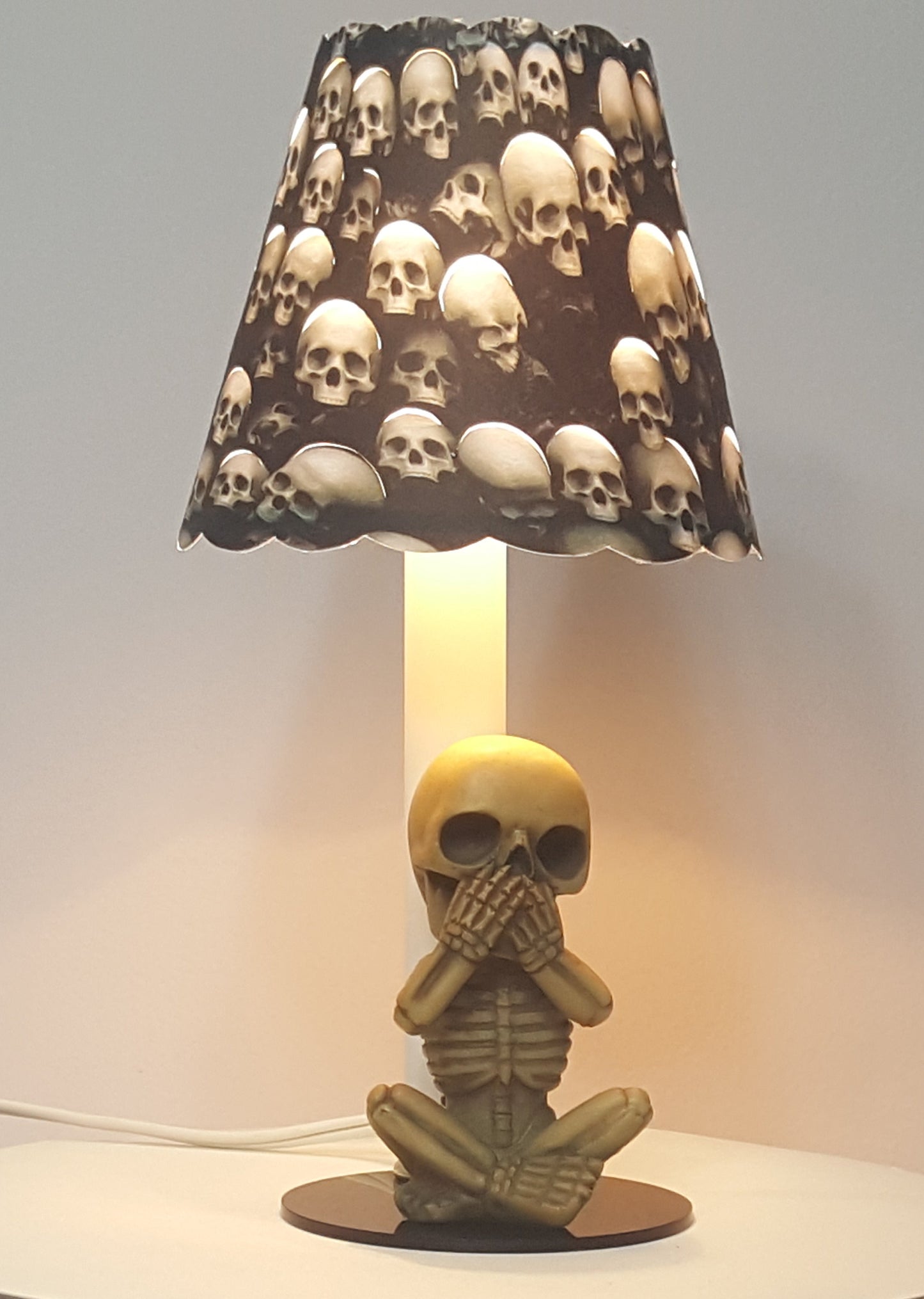 3" Black Lucite Figurine base