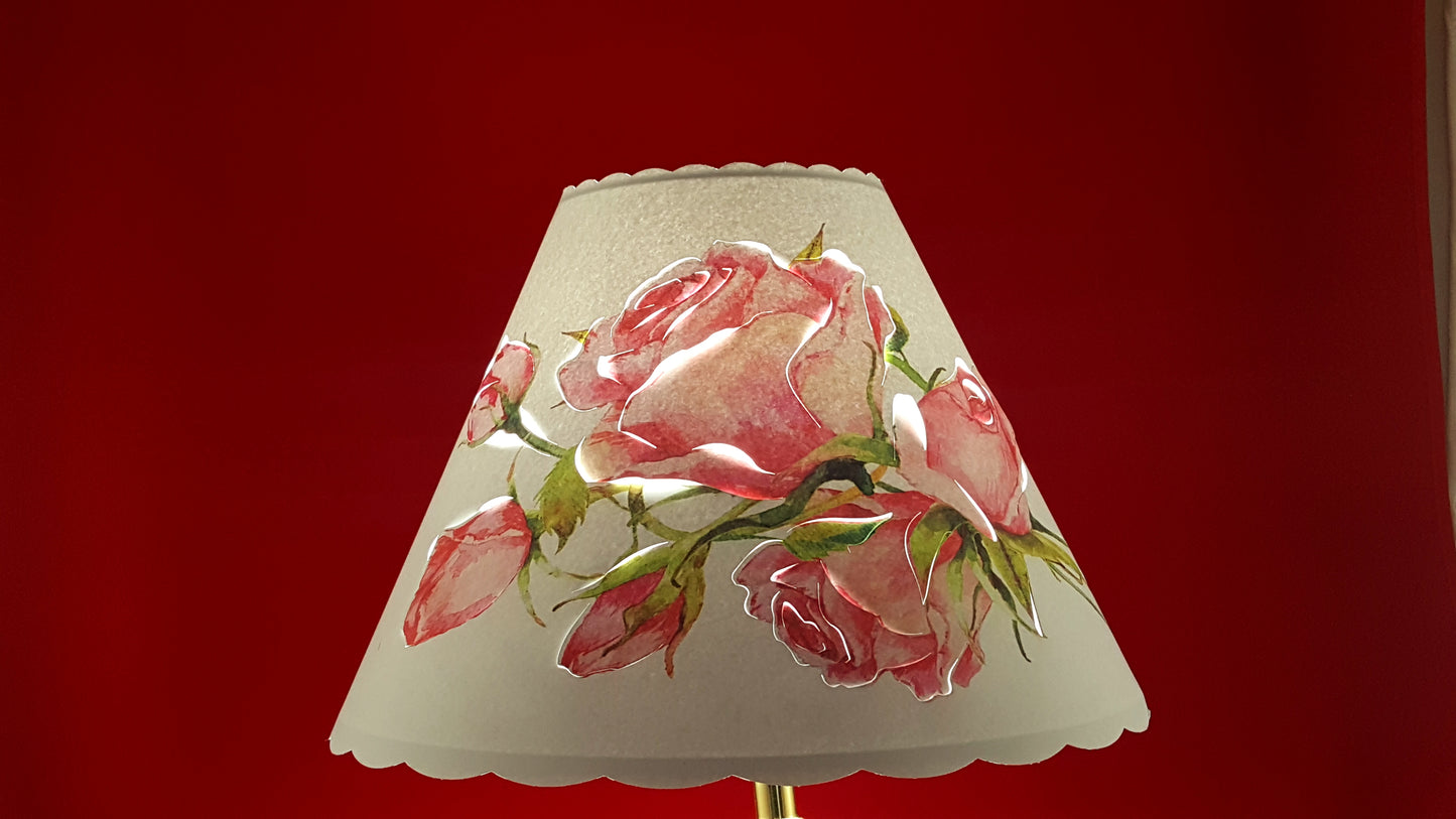 Rose Lamp Shade