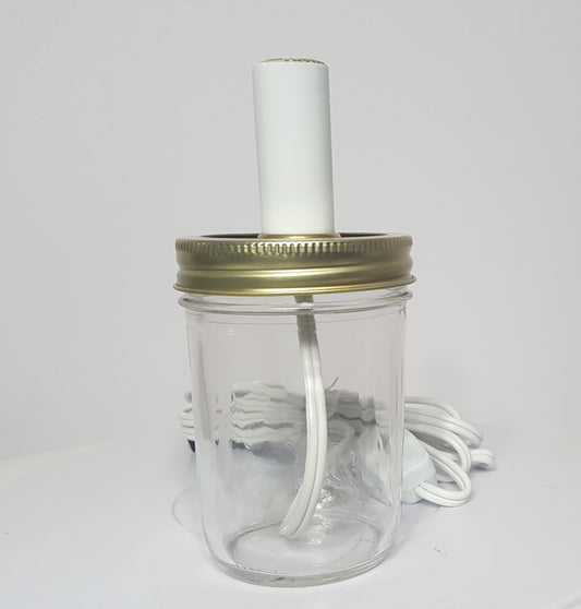 Jelly Jar Lamp Base