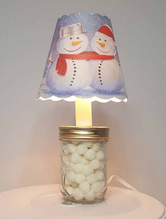 3x5 Snowman , January , Winter Shade